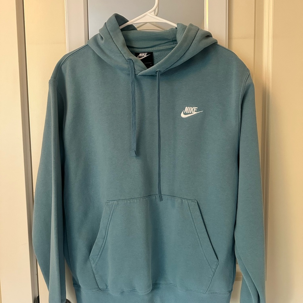 Nike Blue Sweatshirt Classic Pullover Design